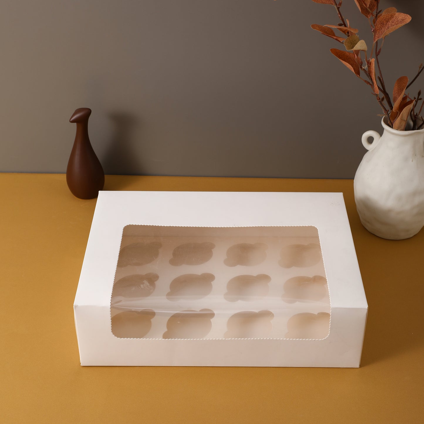 12 Hole Cupcake Box (Large Window)