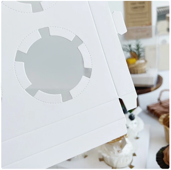 12 Hole PET Clear Cupcake Box