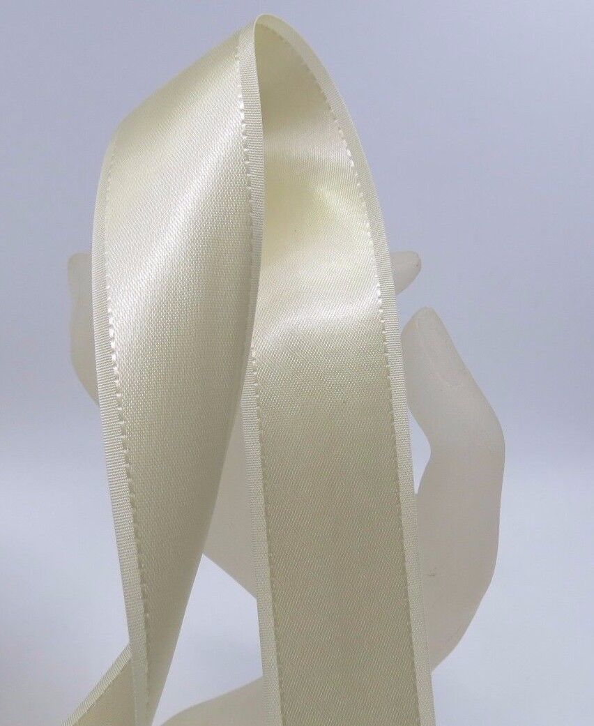 Cream Satin Ribbons