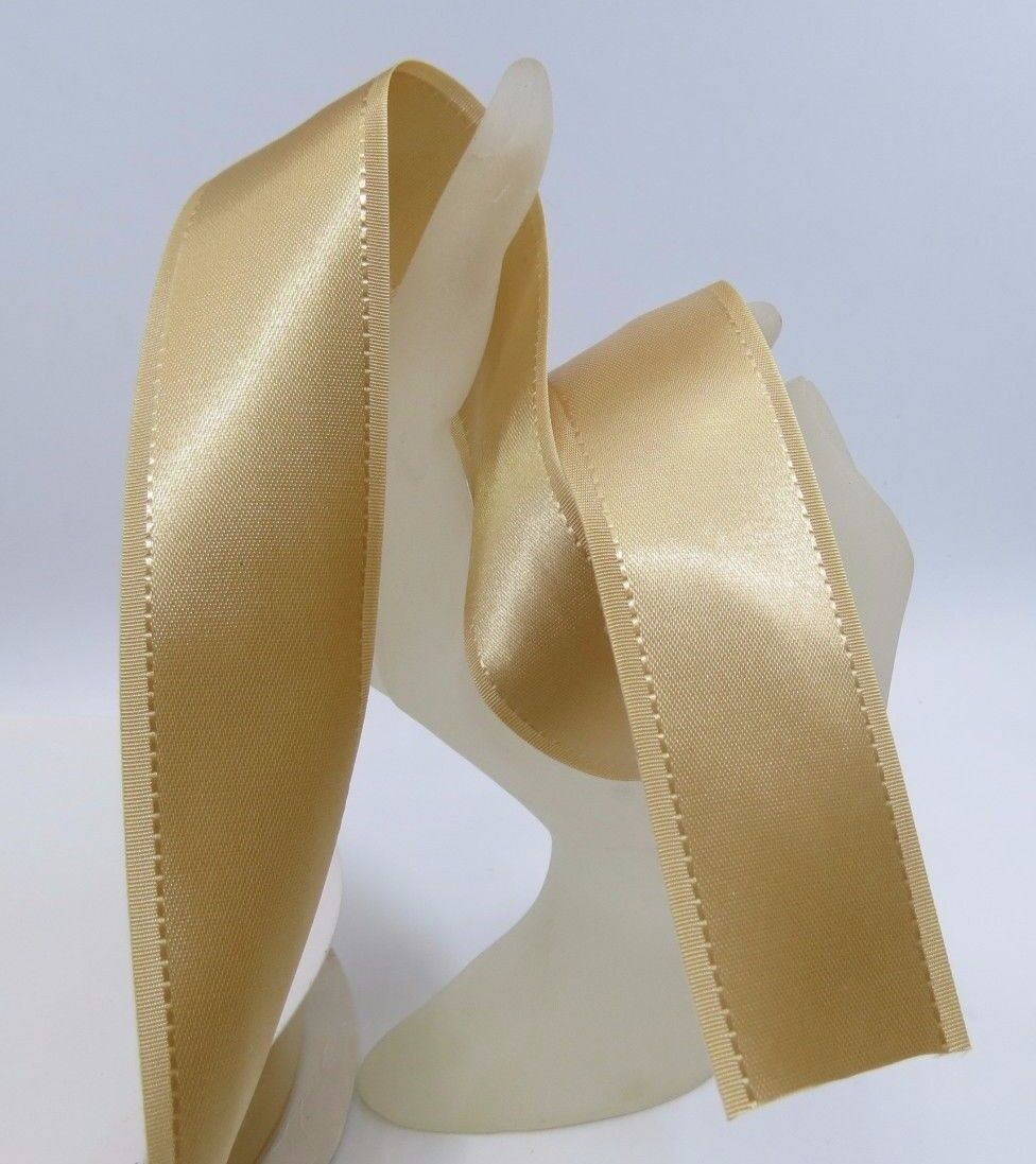 Cream Satin Ribbons